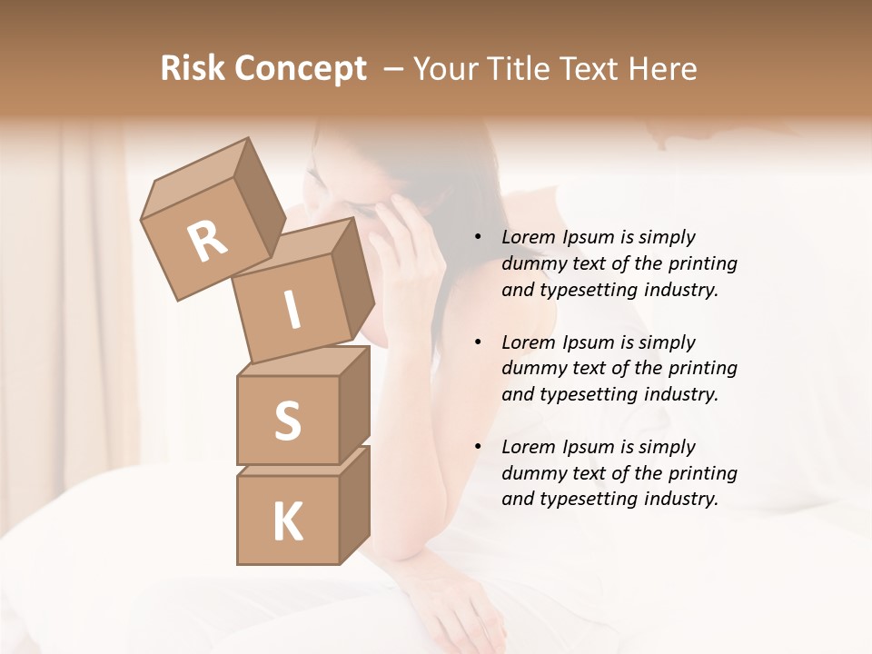 Pessimistic Unhappy Riled PowerPoint Template