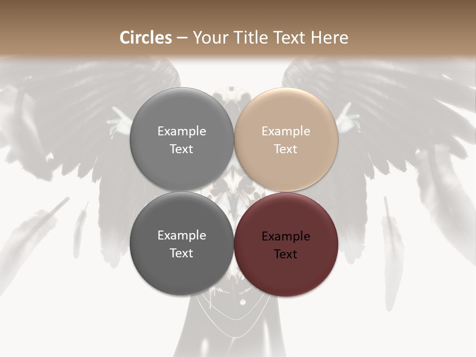 Evil Dark Angel PowerPoint Template