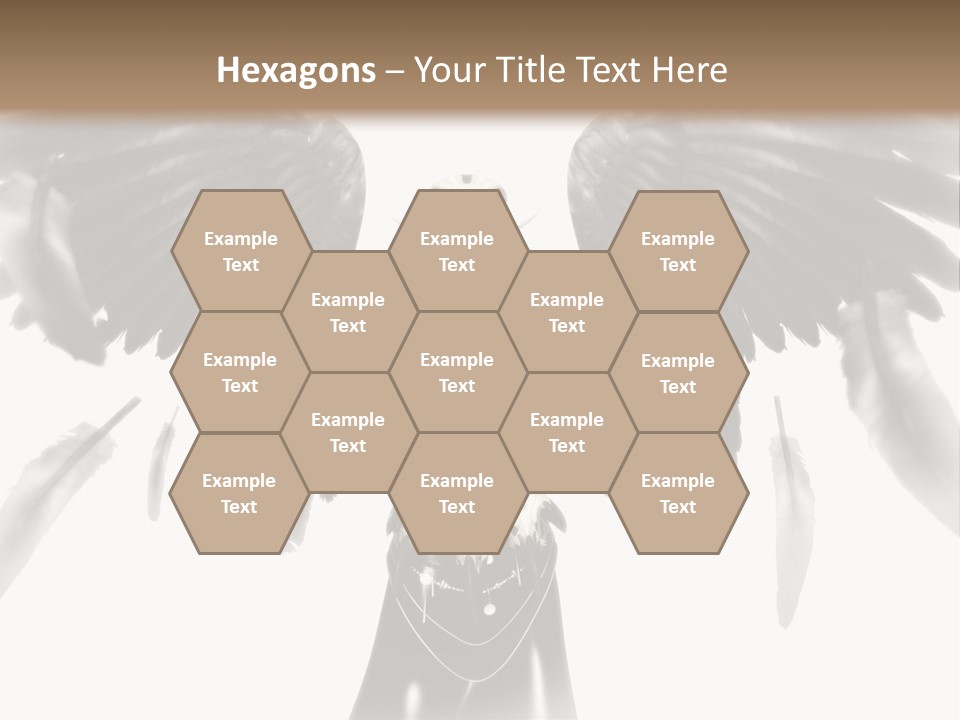 Evil Dark Angel PowerPoint Template