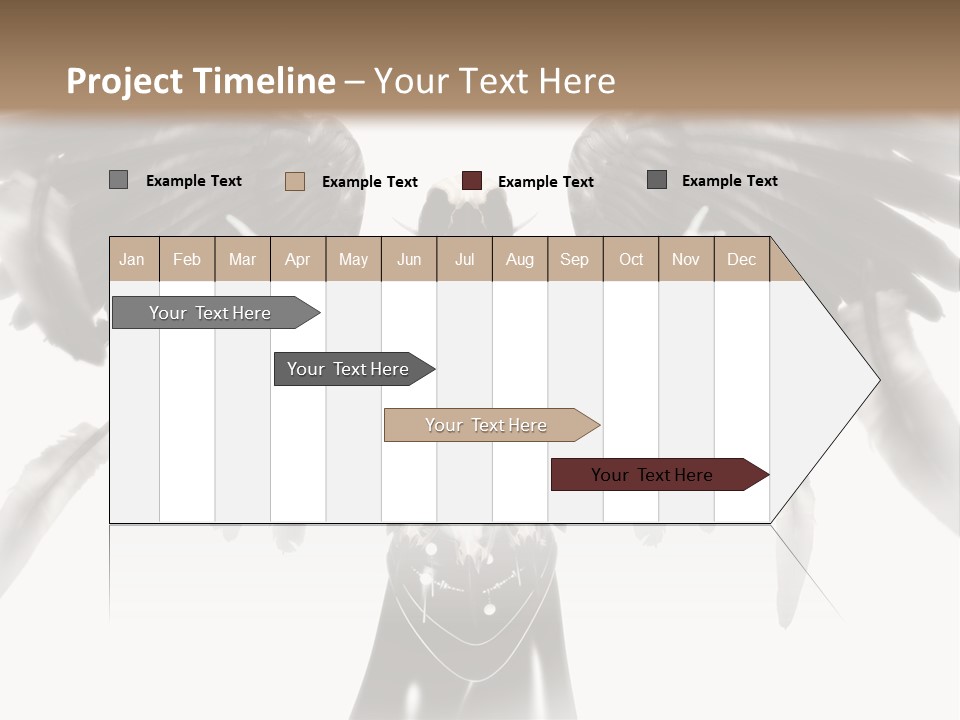 Evil Dark Angel PowerPoint Template