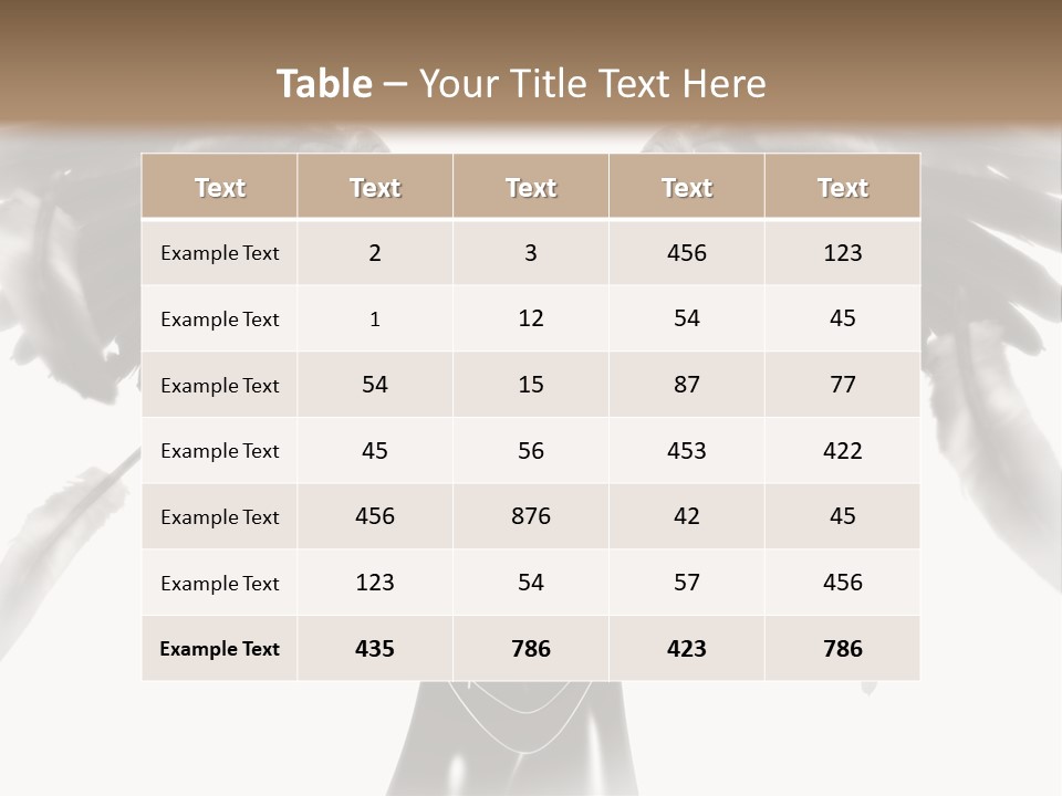 Evil Dark Angel PowerPoint Template