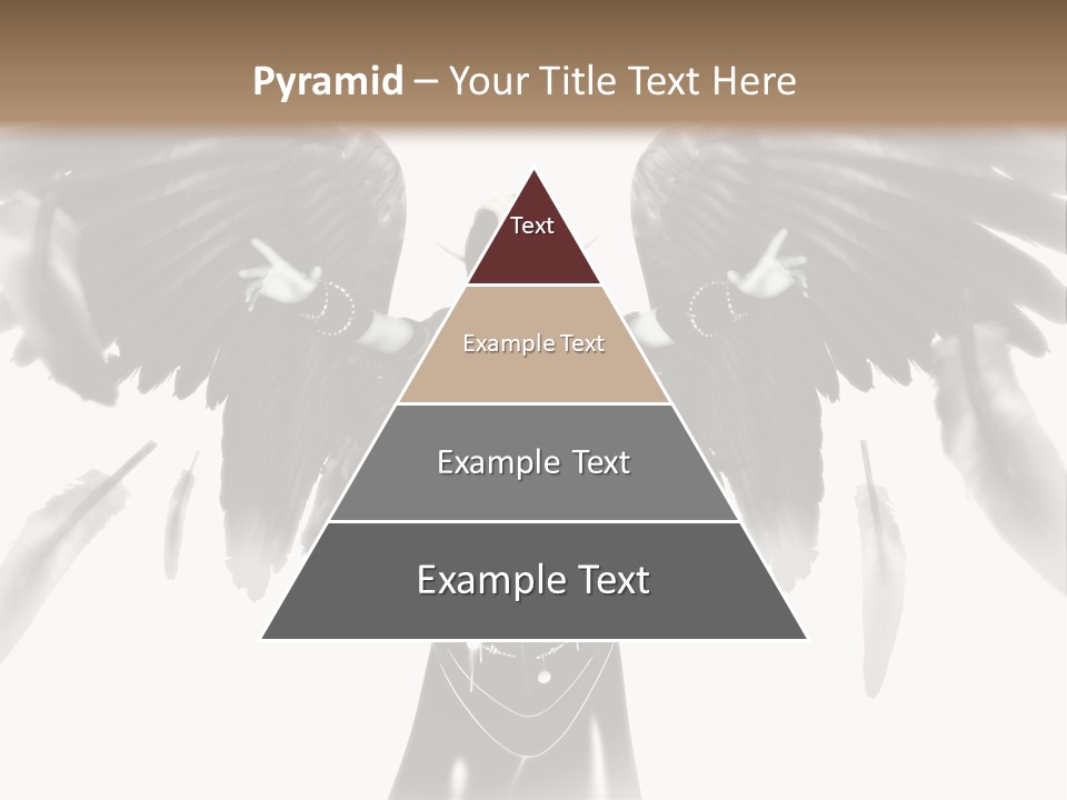 Evil Dark Angel PowerPoint Template