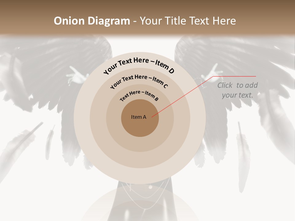 Evil Dark Angel PowerPoint Template