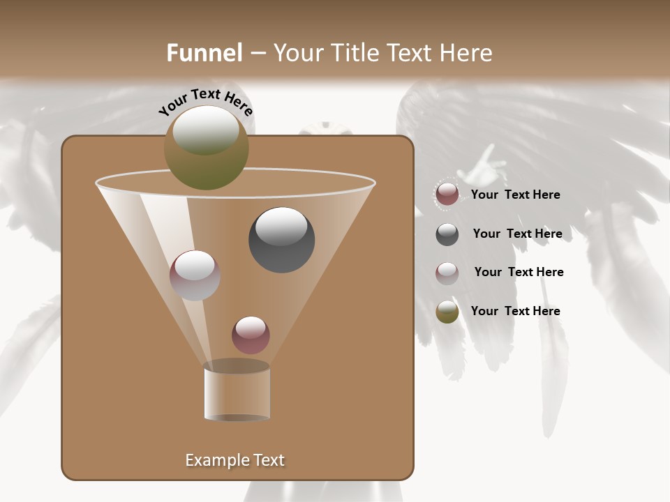 Evil Dark Angel PowerPoint Template