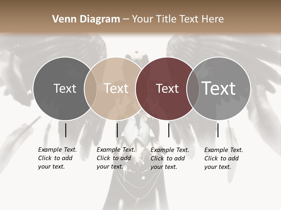Evil Dark Angel PowerPoint Template