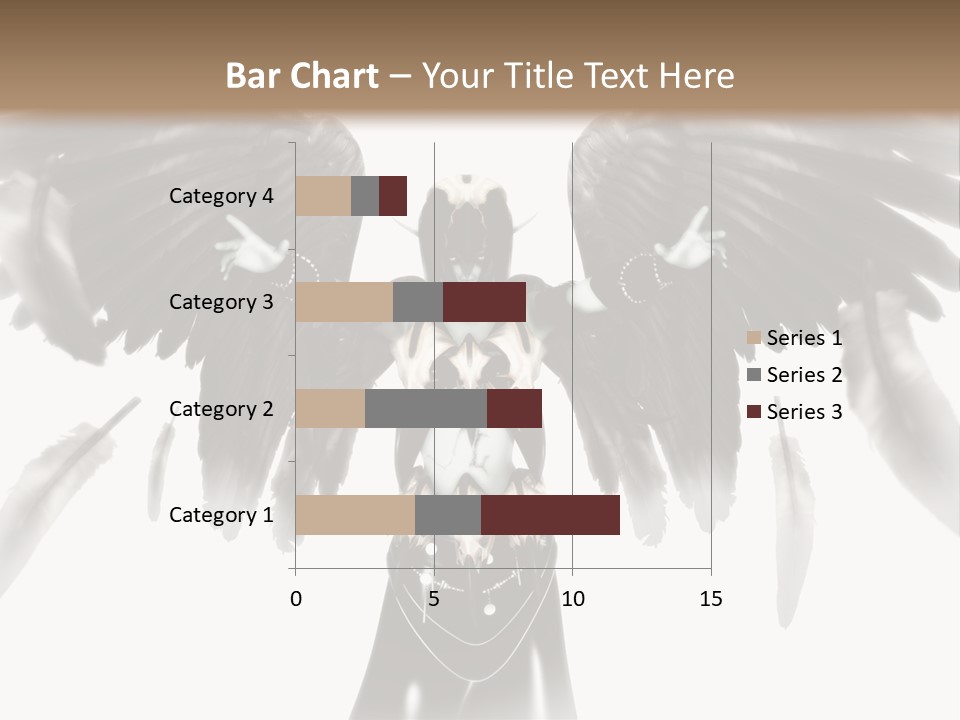 Evil Dark Angel PowerPoint Template