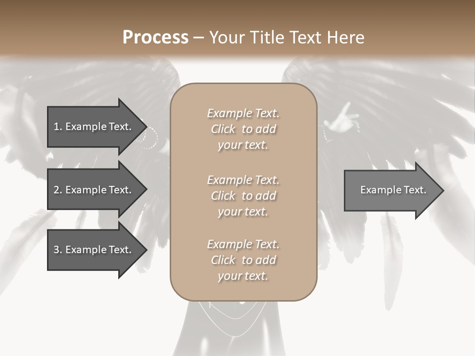 Evil Dark Angel PowerPoint Template
