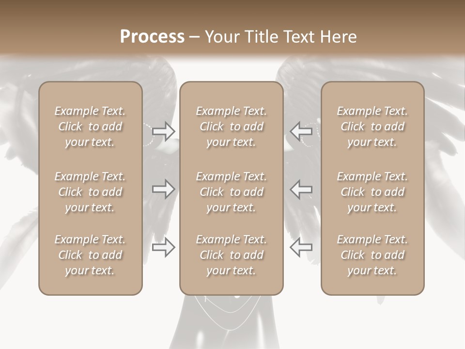 Evil Dark Angel PowerPoint Template