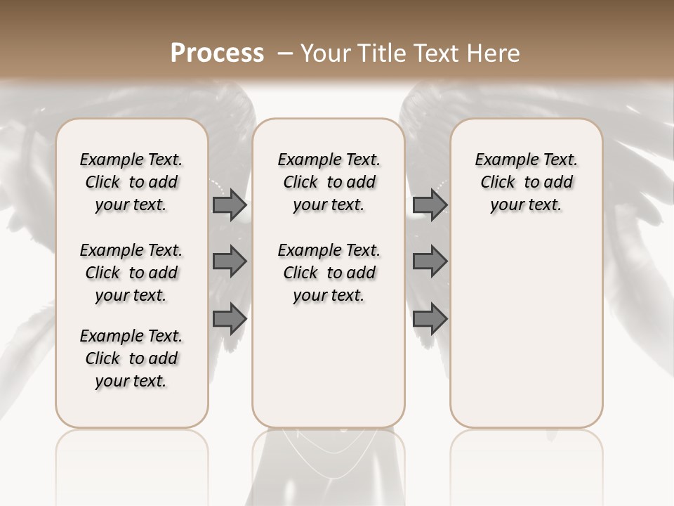 Evil Dark Angel PowerPoint Template