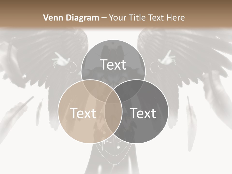 Evil Dark Angel PowerPoint Template
