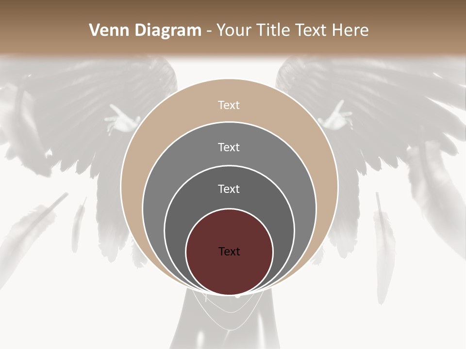Evil Dark Angel PowerPoint Template