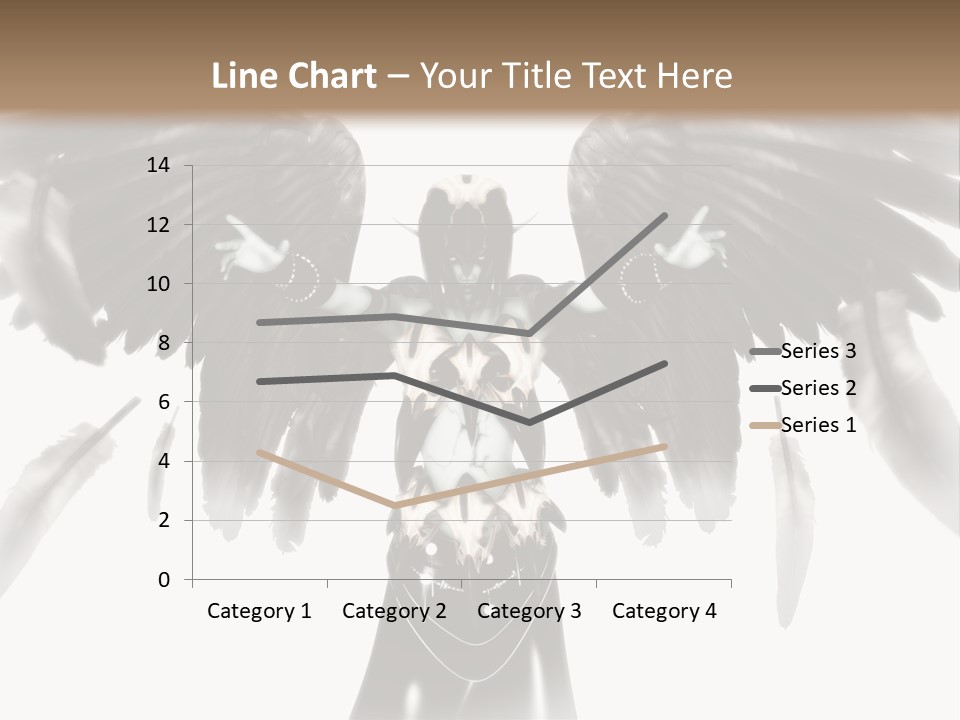 Evil Dark Angel PowerPoint Template