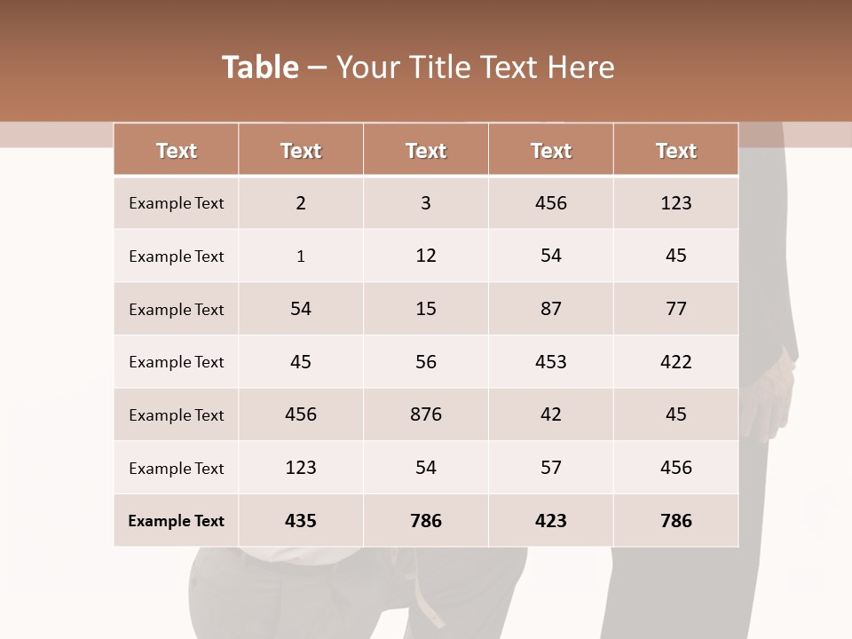 Background Made Tailor PowerPoint Template