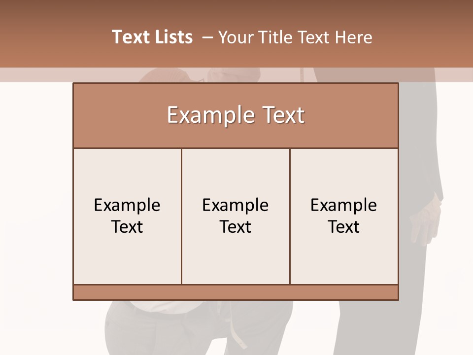 Background Made Tailor PowerPoint Template
