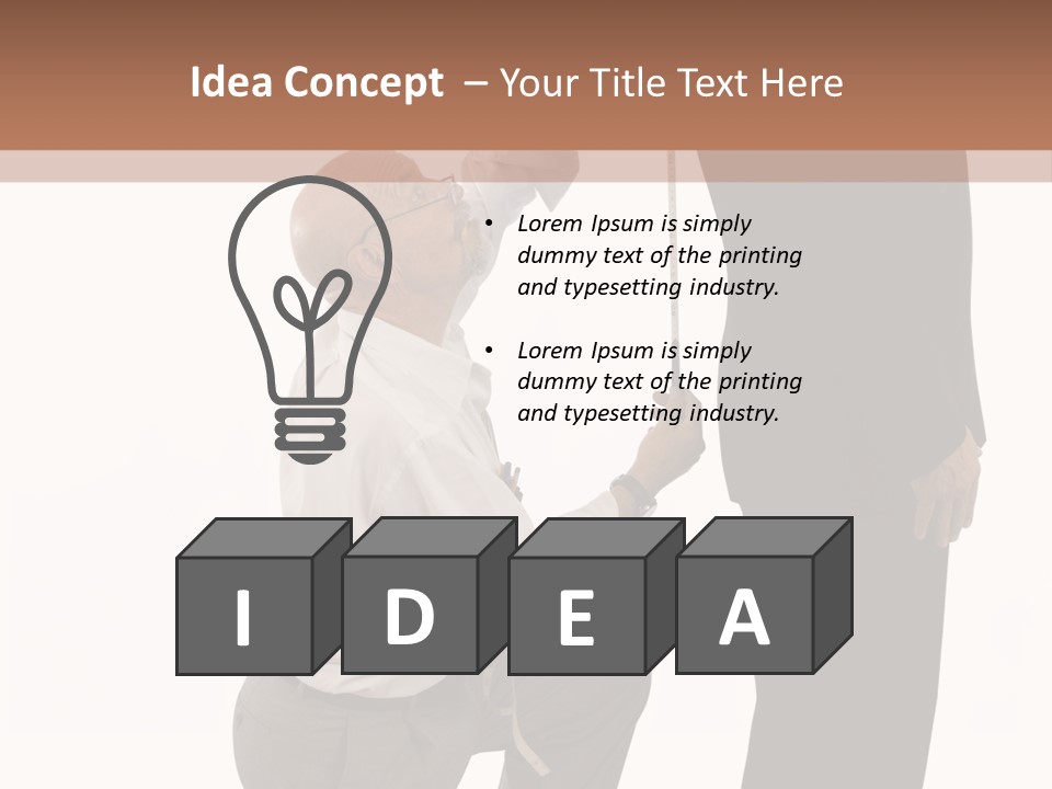 Background Made Tailor PowerPoint Template