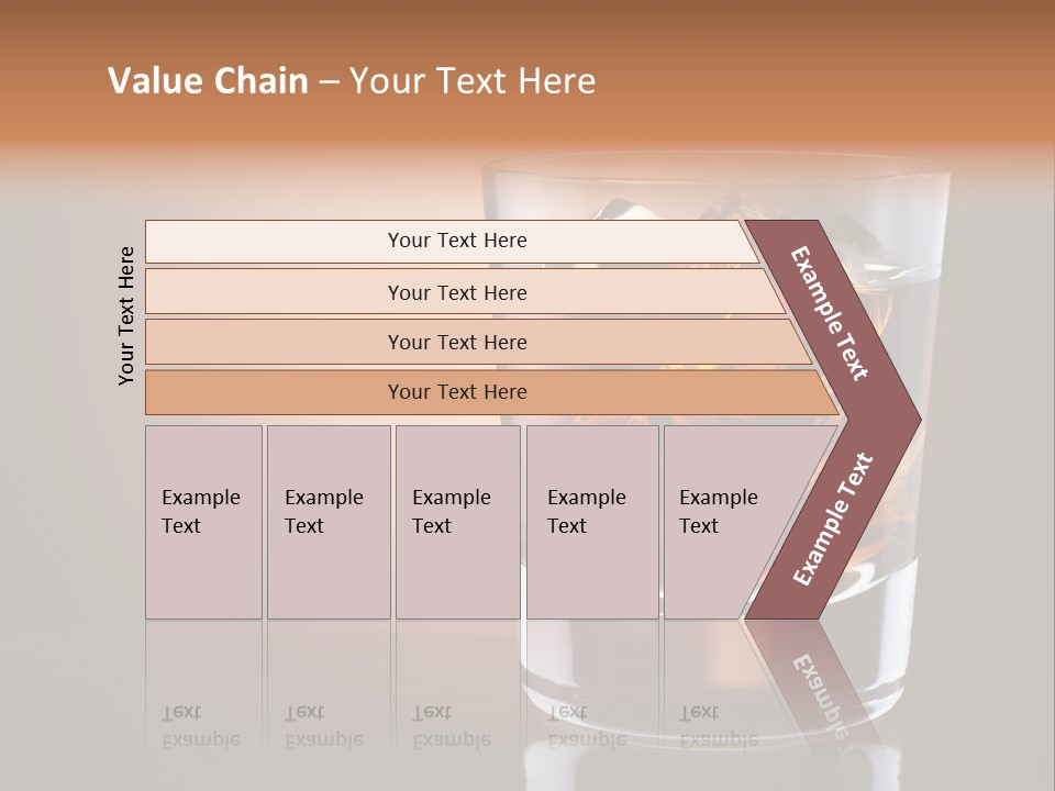 Cocktail Cube Single PowerPoint Template