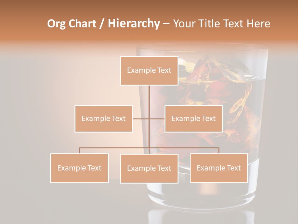 Cocktail Cube Single PowerPoint Template