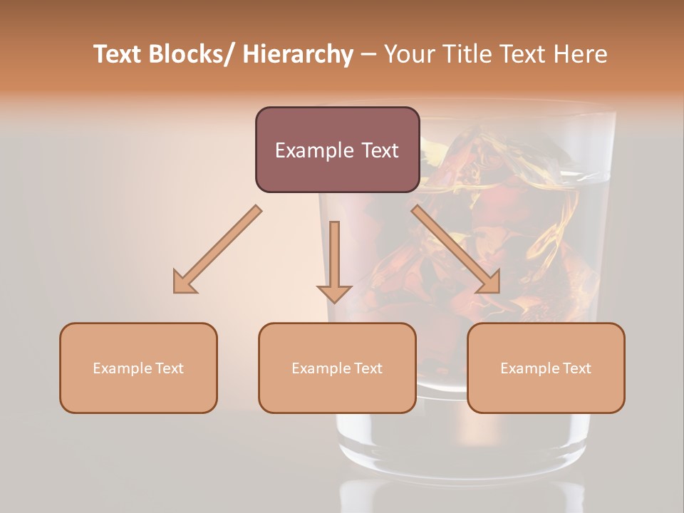 Cocktail Cube Single PowerPoint Template