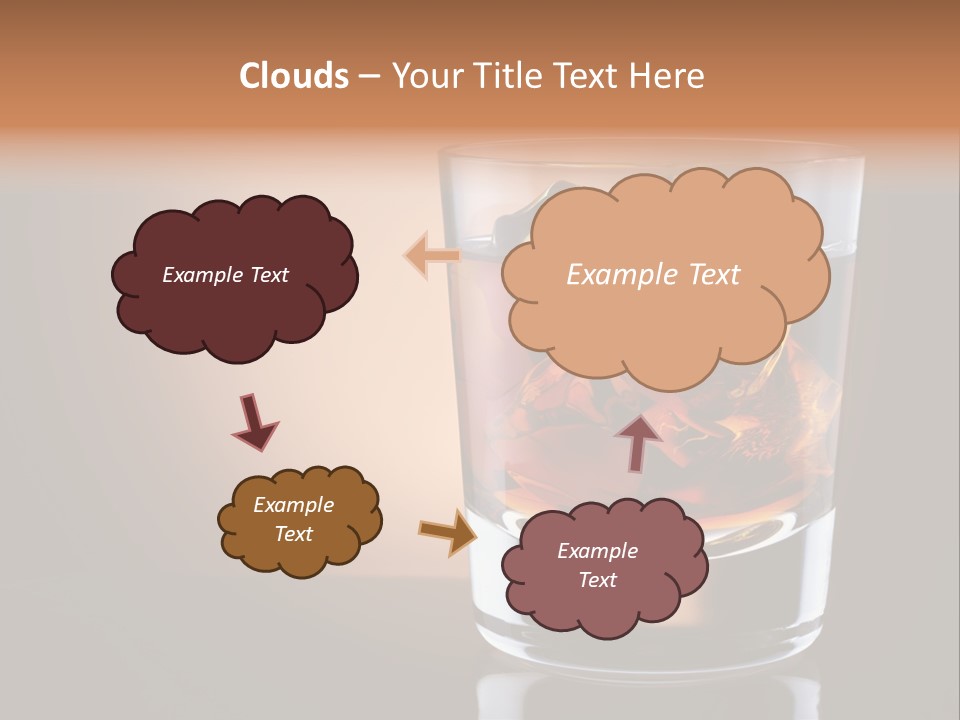 Cocktail Cube Single PowerPoint Template