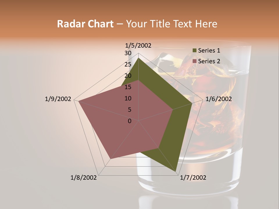 Cocktail Cube Single PowerPoint Template