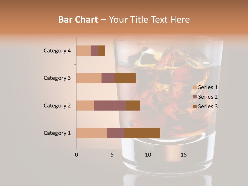 Cocktail Cube Single PowerPoint Template