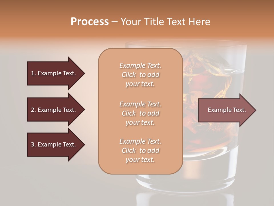 Cocktail Cube Single PowerPoint Template