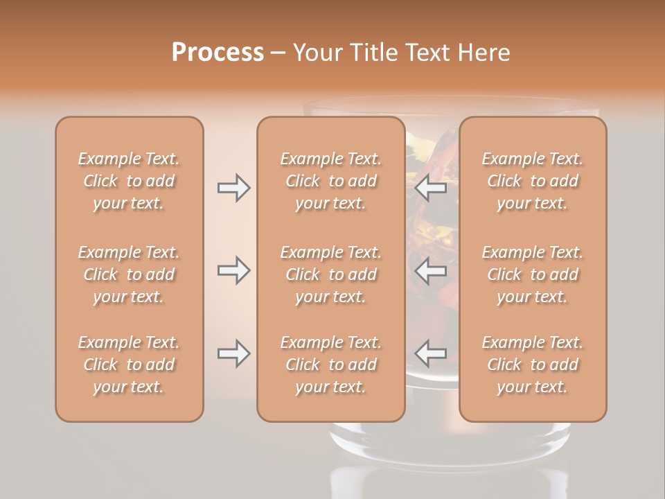 Cocktail Cube Single PowerPoint Template
