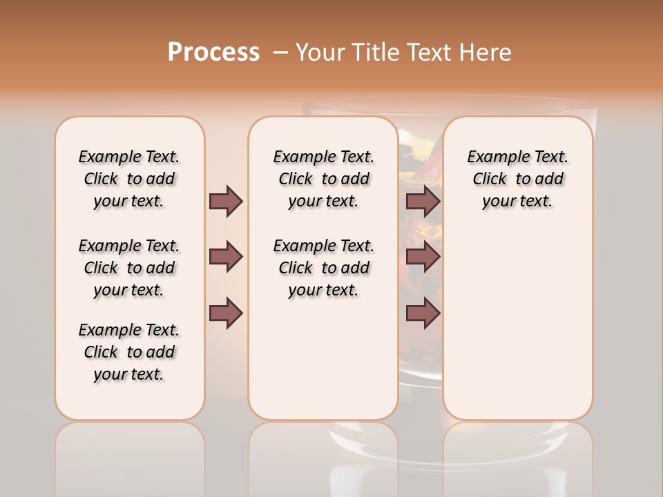 Cocktail Cube Single PowerPoint Template
