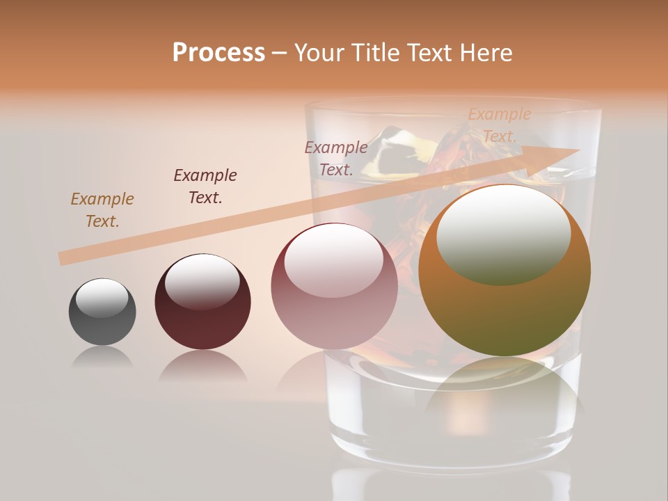 Cocktail Cube Single PowerPoint Template