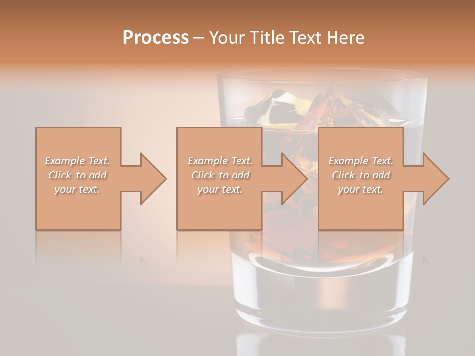 Cocktail Cube Single PowerPoint Template