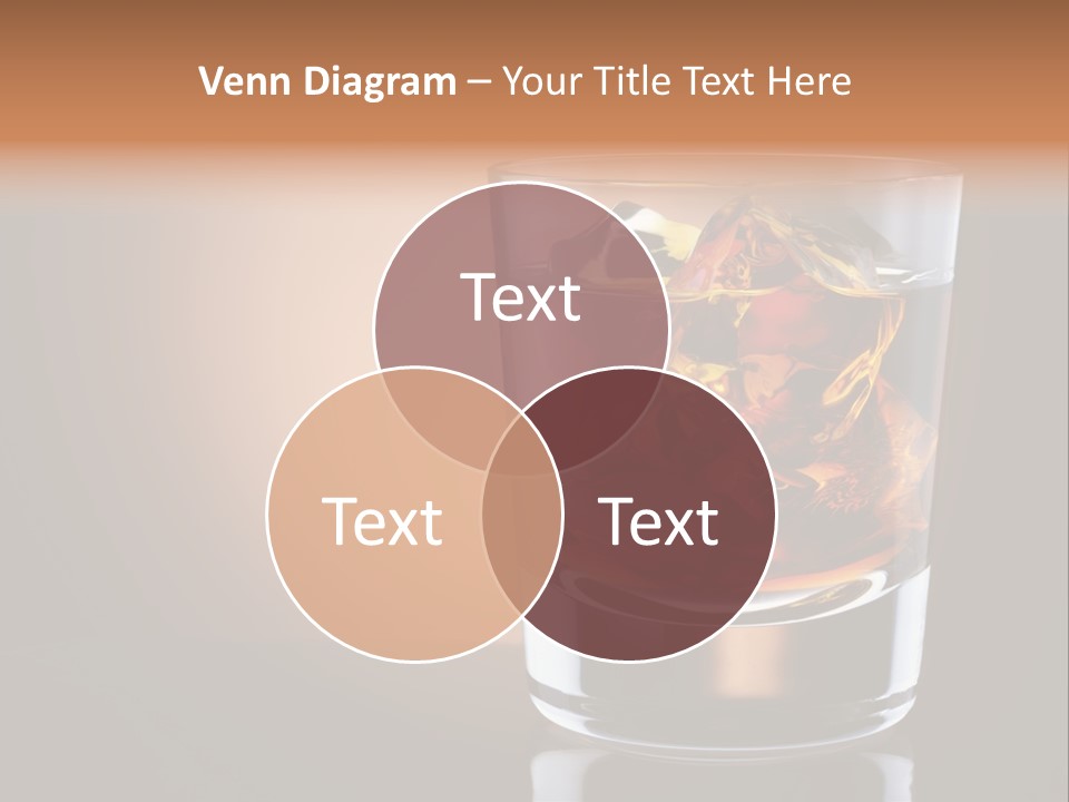 Cocktail Cube Single PowerPoint Template