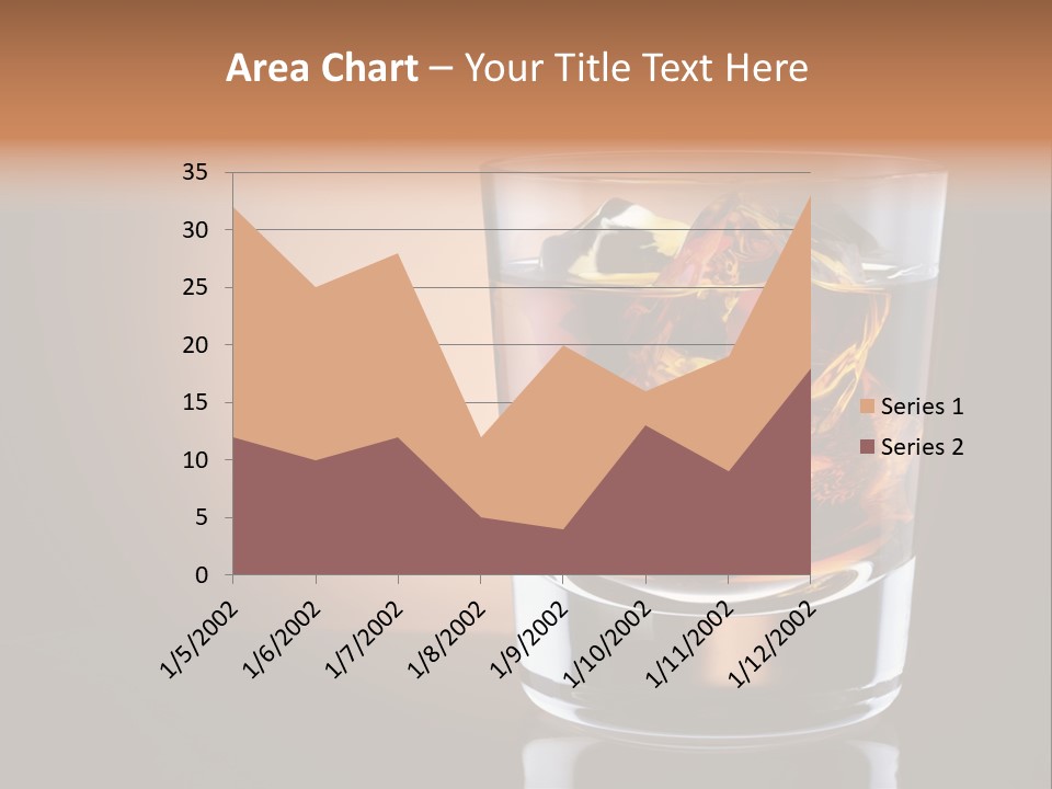 Cocktail Cube Single PowerPoint Template
