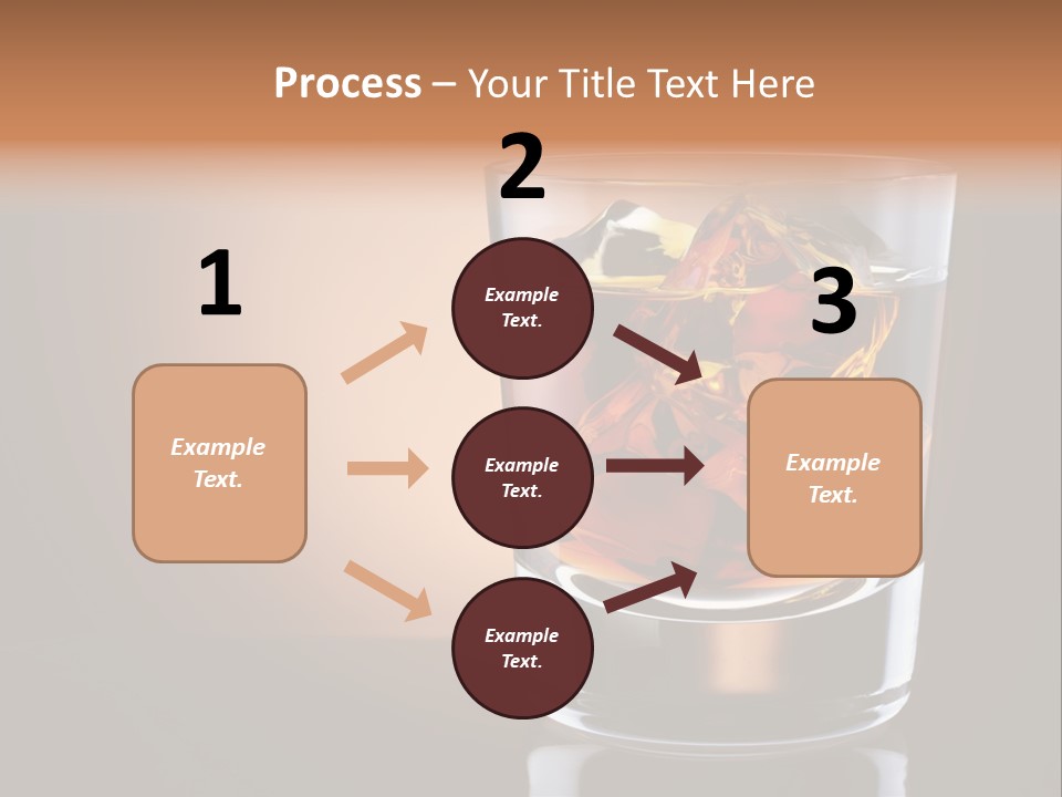Cocktail Cube Single PowerPoint Template