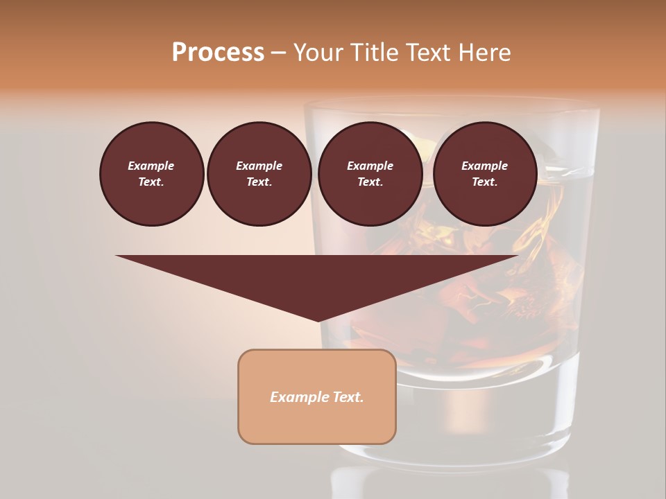 Cocktail Cube Single PowerPoint Template