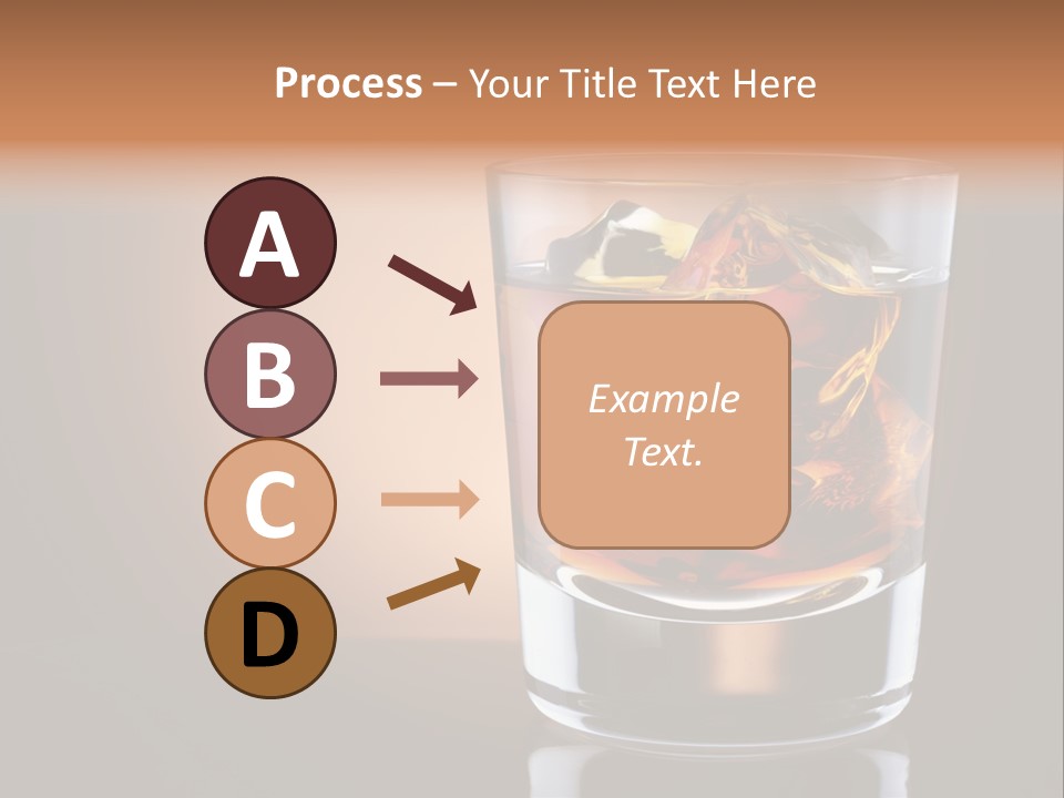 Cocktail Cube Single PowerPoint Template