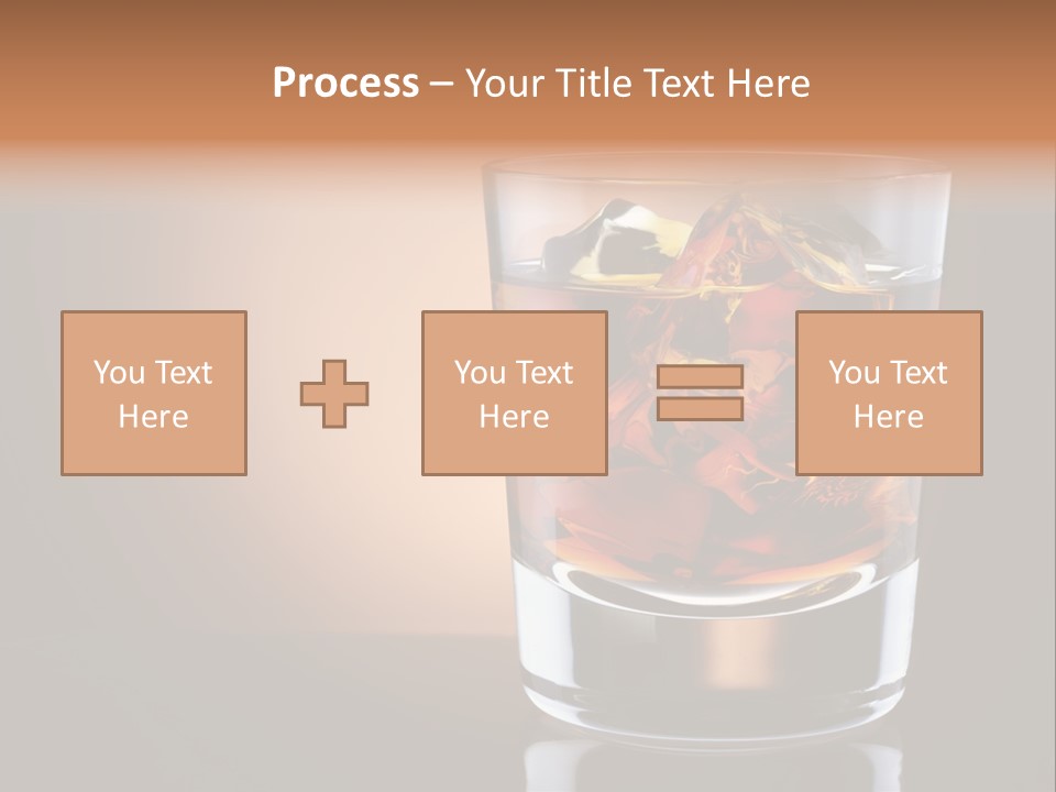 Cocktail Cube Single PowerPoint Template