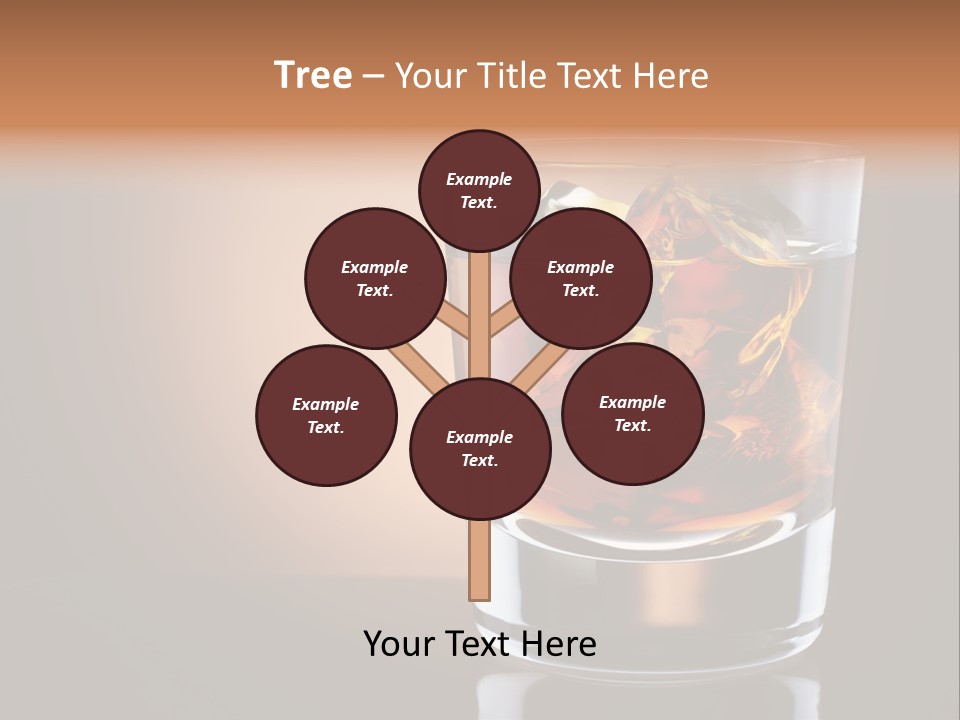 Cocktail Cube Single PowerPoint Template