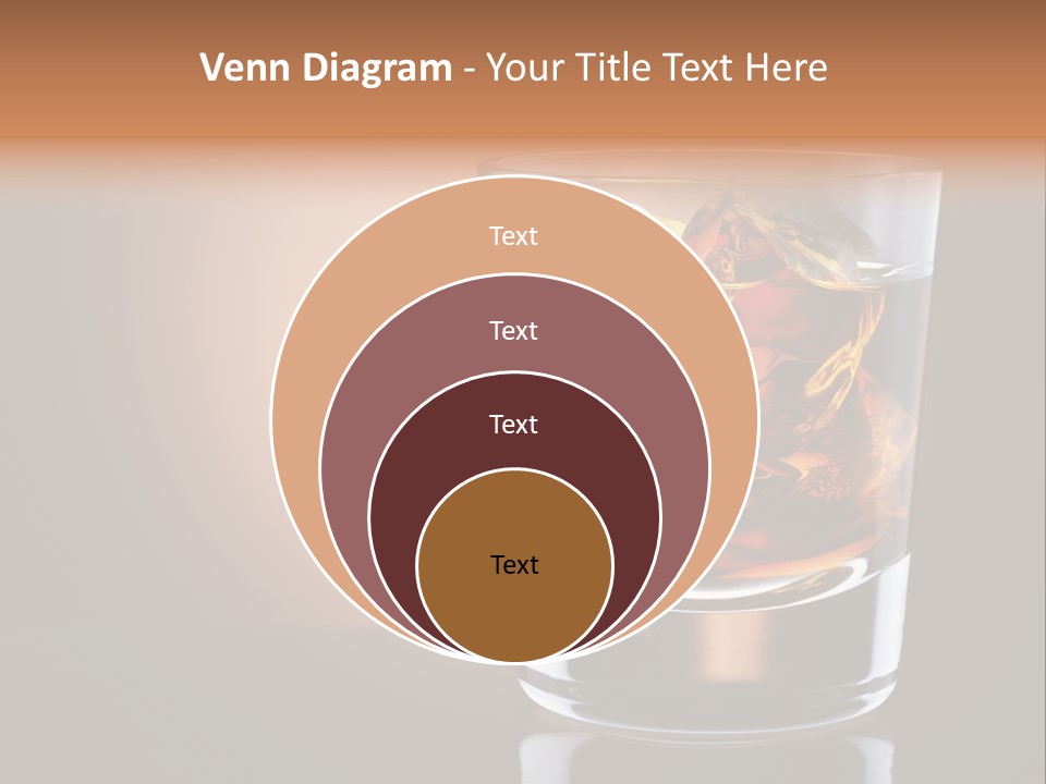 Cocktail Cube Single PowerPoint Template