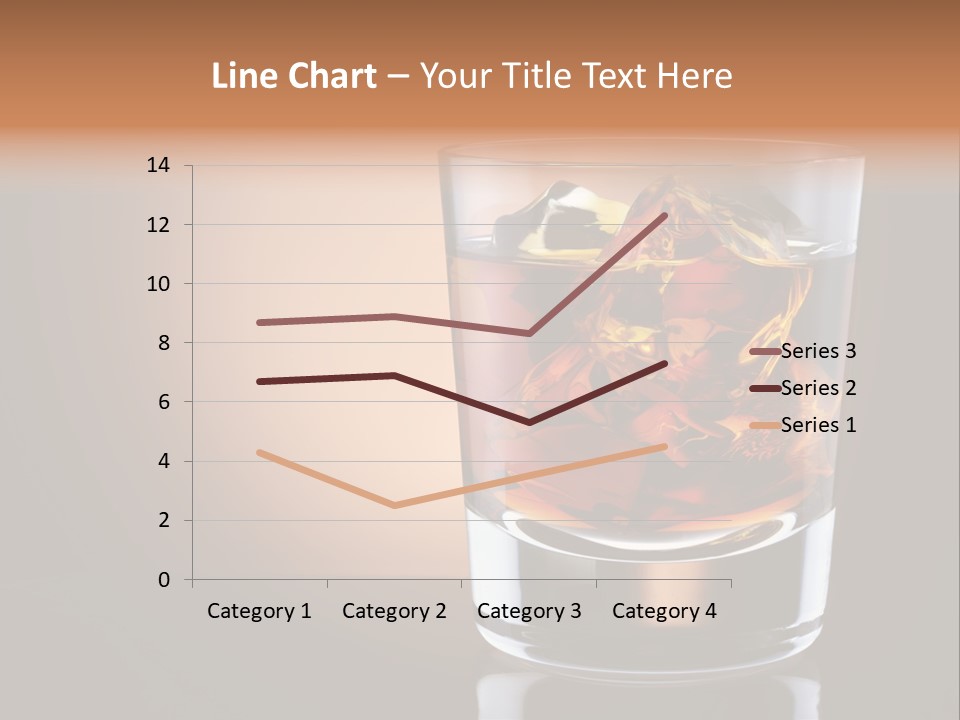 Cocktail Cube Single PowerPoint Template