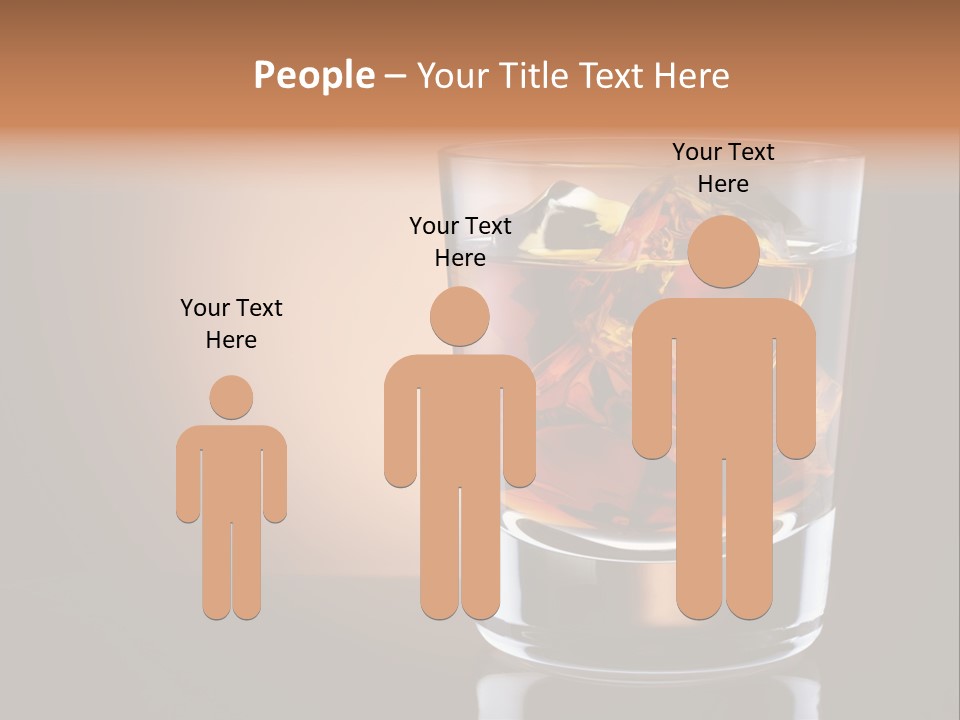 Cocktail Cube Single PowerPoint Template