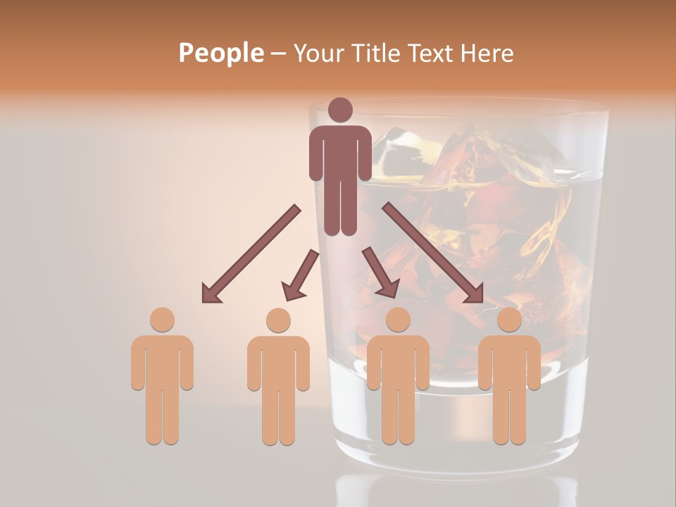 Cocktail Cube Single PowerPoint Template