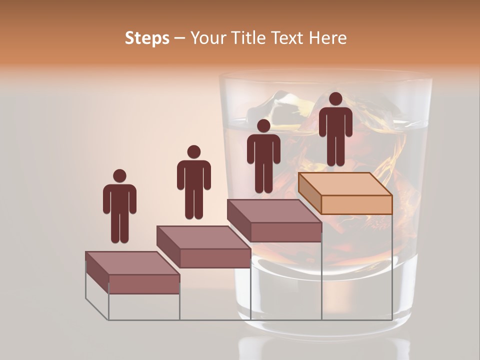 Cocktail Cube Single PowerPoint Template