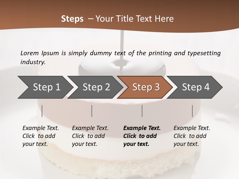 Tasty Food Slice PowerPoint Template