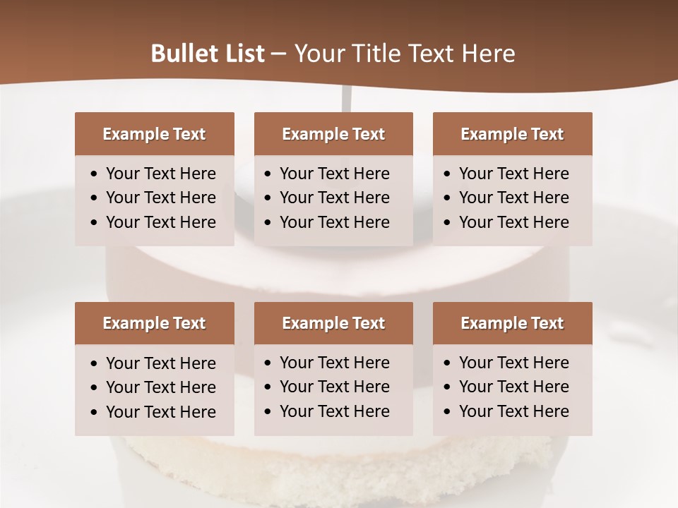 Tasty Food Slice PowerPoint Template