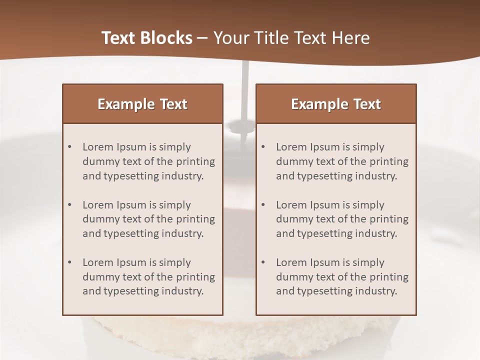 Tasty Food Slice PowerPoint Template