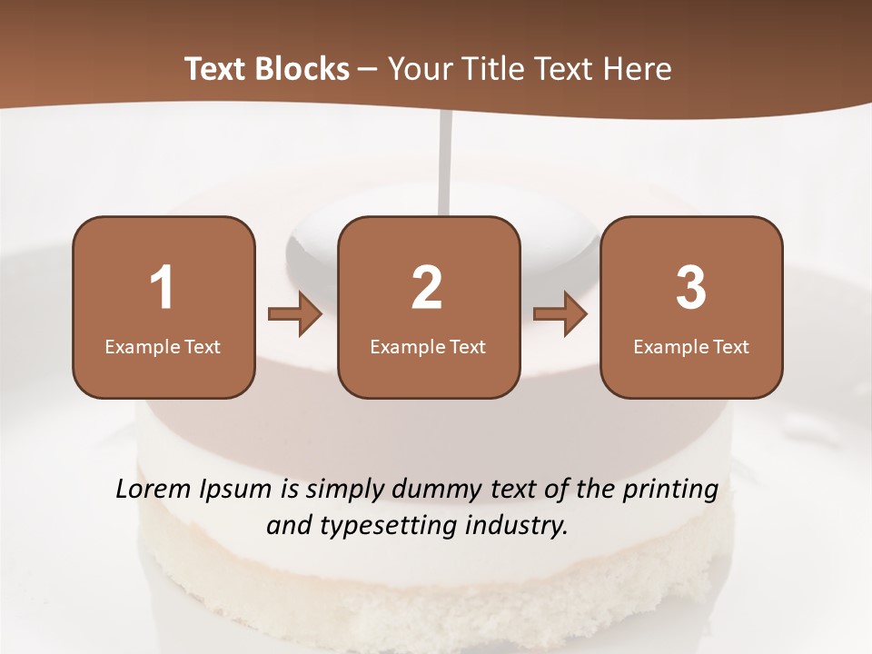 Tasty Food Slice PowerPoint Template