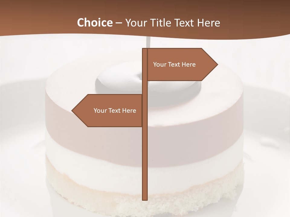 Tasty Food Slice PowerPoint Template