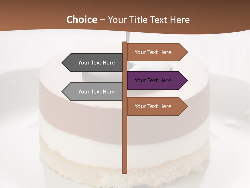 Tasty Food Slice PowerPoint Template