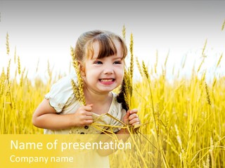 Cheerful Expression Summertime PowerPoint Template