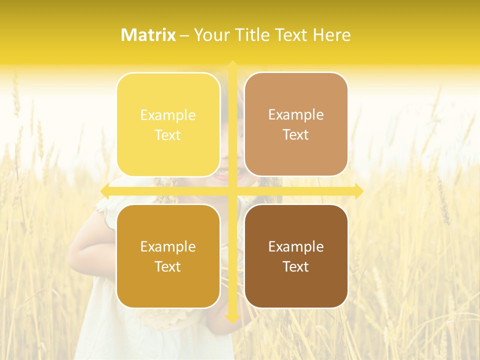 Cheerful Expression Summertime PowerPoint Template